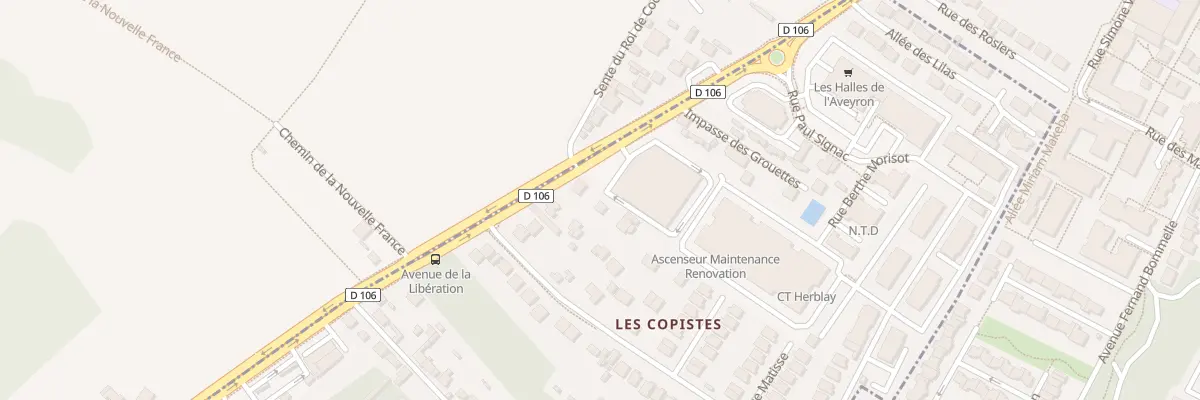 Plan du 70 Av de la Libération à Herblay-sur-Seine