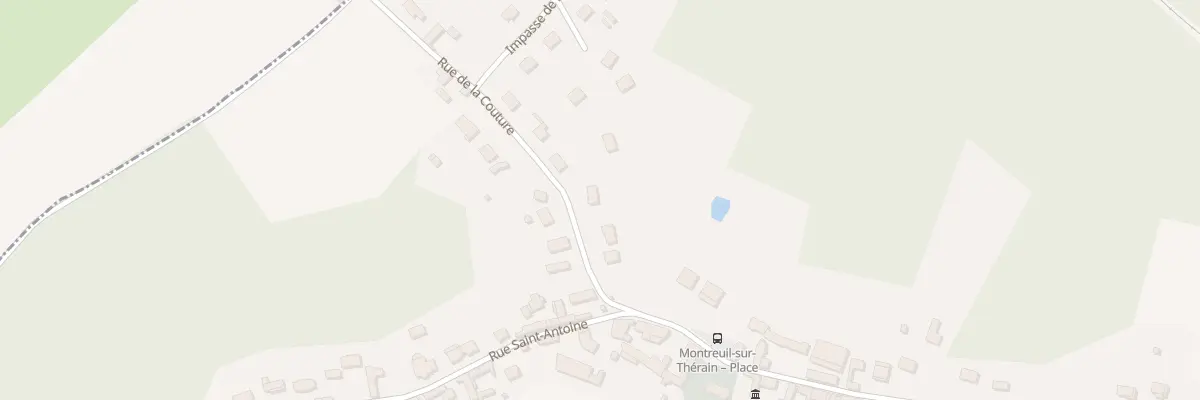 Plan du 80 Rue de la Couture à Montreuil-sur-Thérain
