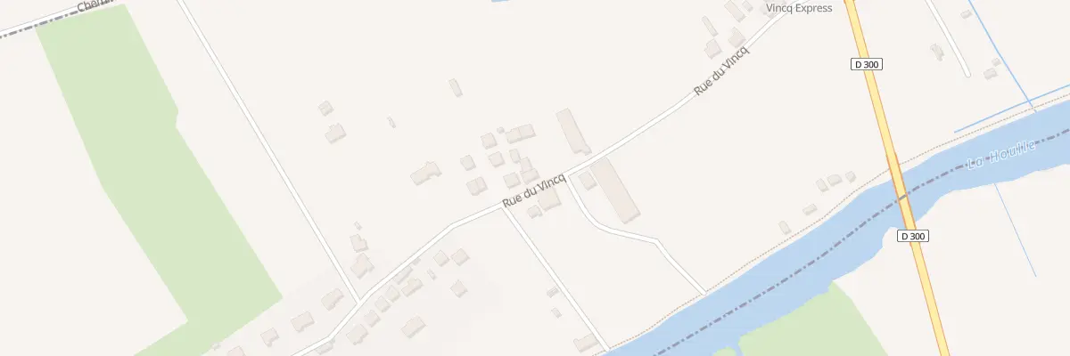 Plan du 52 Rue de Vincq à Houlle