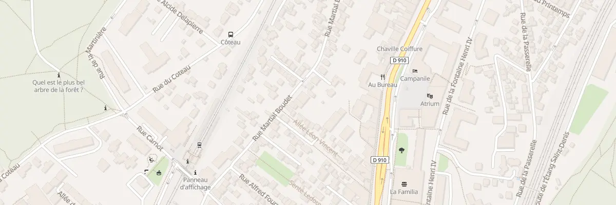 Plan du 31 Rue Martial Boudet à Chaville