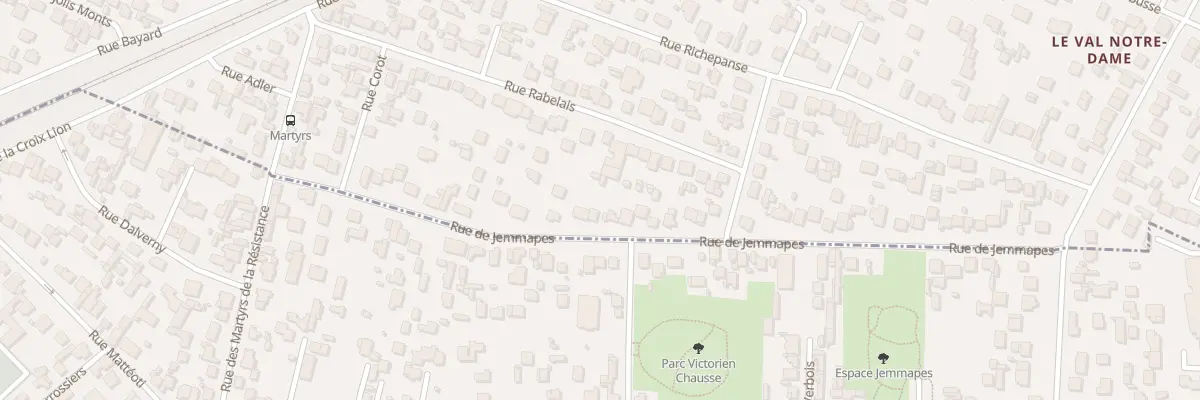 Plan du 35 Rue de Jemmapes à Sartrouville
