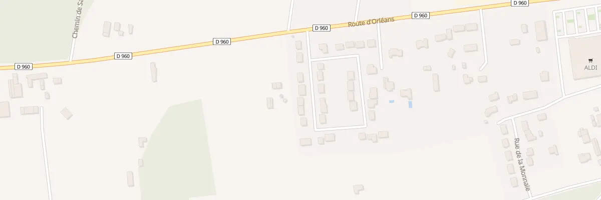 Plan du 12 Rue Simone Veil à Châteauneuf-sur-Loire