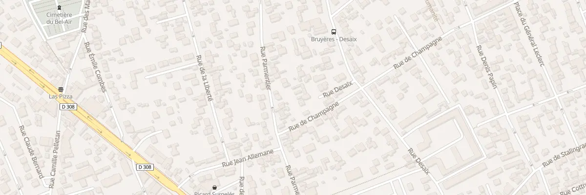 Plan du 56 Rue Parmentier à Houilles