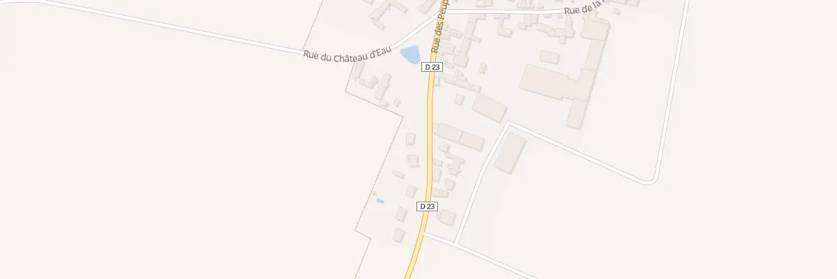 Plan du 12 Rue des Peupliers à Guigneville
