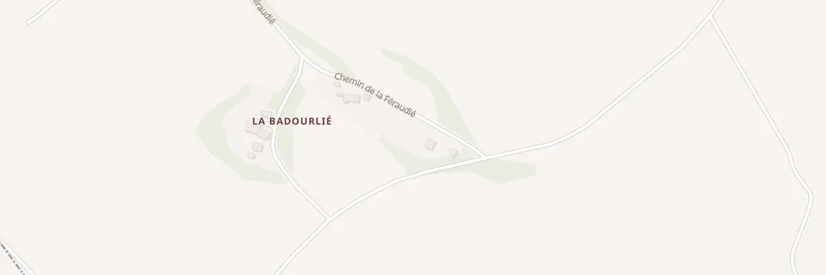 Plan du 5040 La Badourlie à Peyregoux