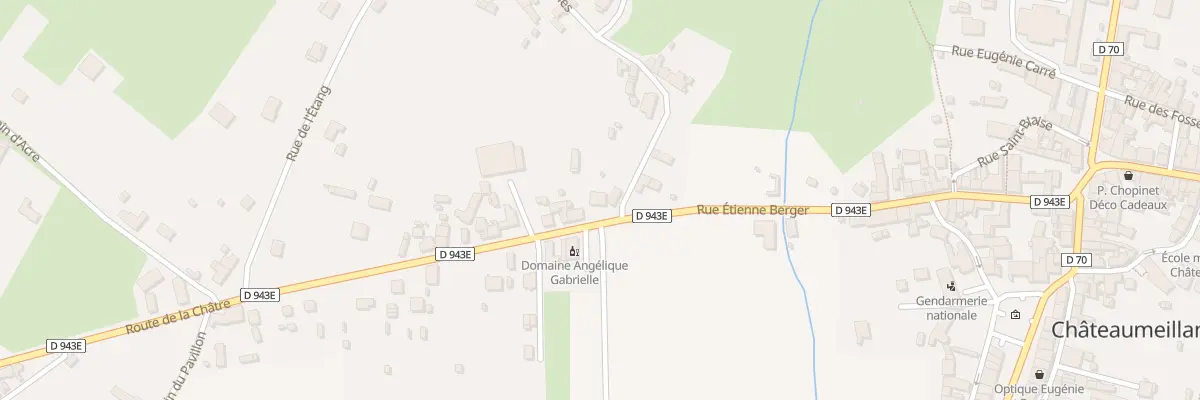 Plan du 4 Av Antoine Meillet à Châteaumeillant