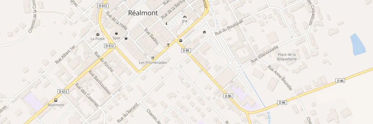 Plan du 1 Rue du Renard à Réalmont