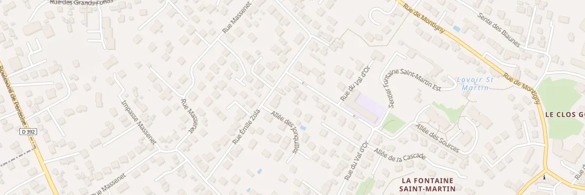 Plan du 26 Rue Emile Zola à Cormeilles-en-Parisis