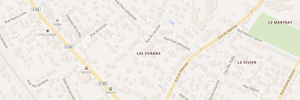 Plan du 18 Rue du Val d’Or à Cormeilles-en-Parisis