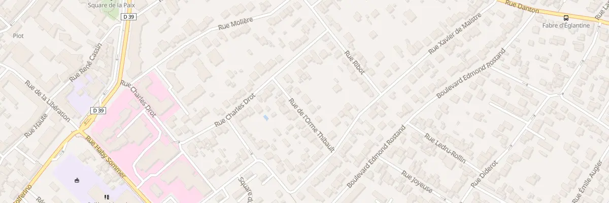 Plan du 5 Rue de l’Orme Thibault à Rueil-Malmaison