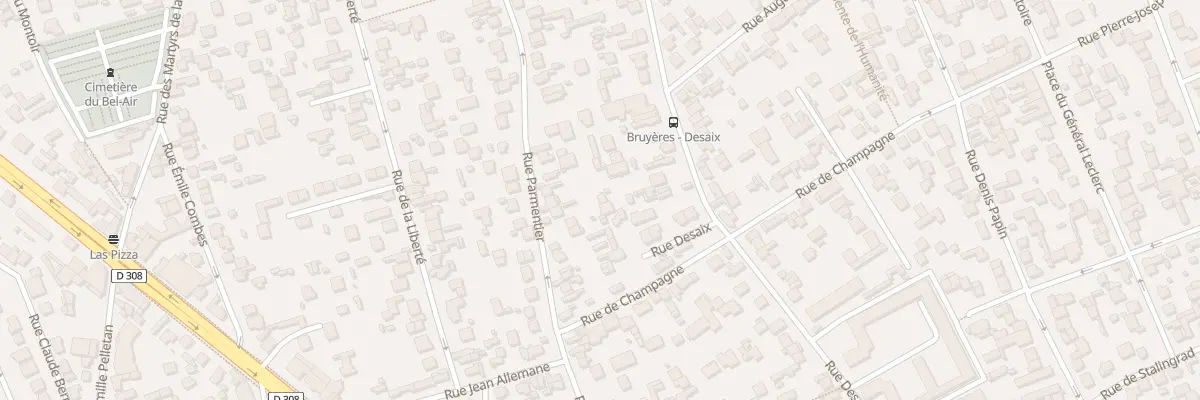 Plan du 60T Rue Parmentier à Houilles