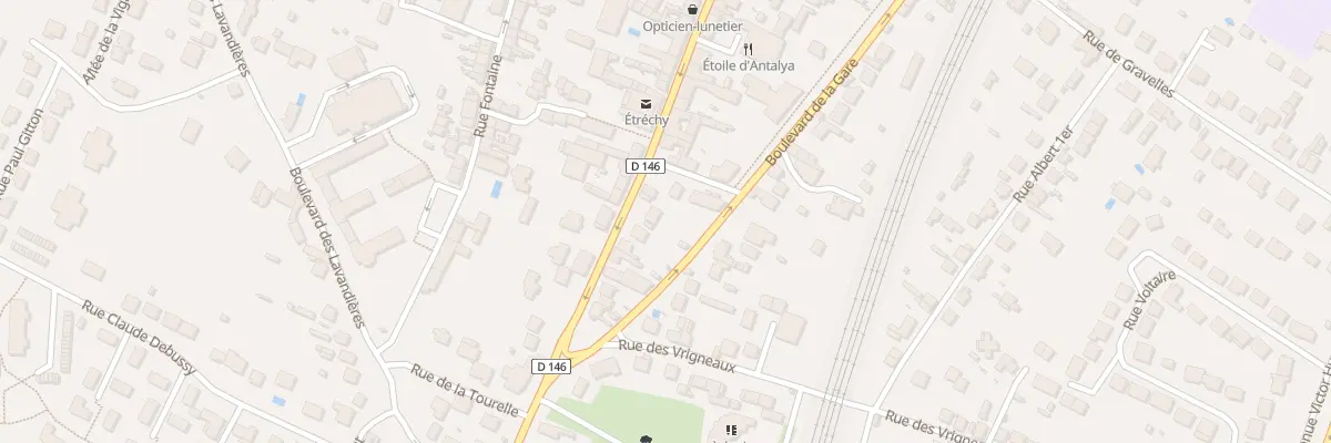 Plan du 65 Grande Rue à Étréchy
