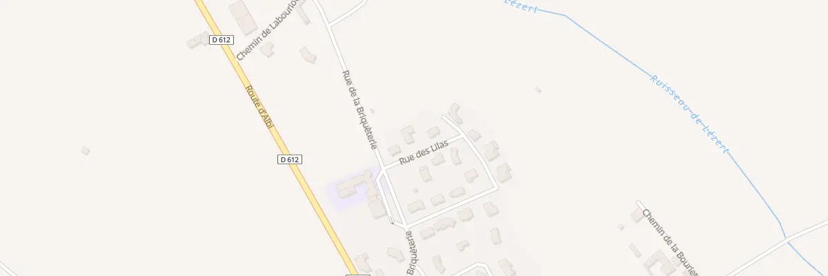 Plan du 3 Rue des Lilas à Vénès