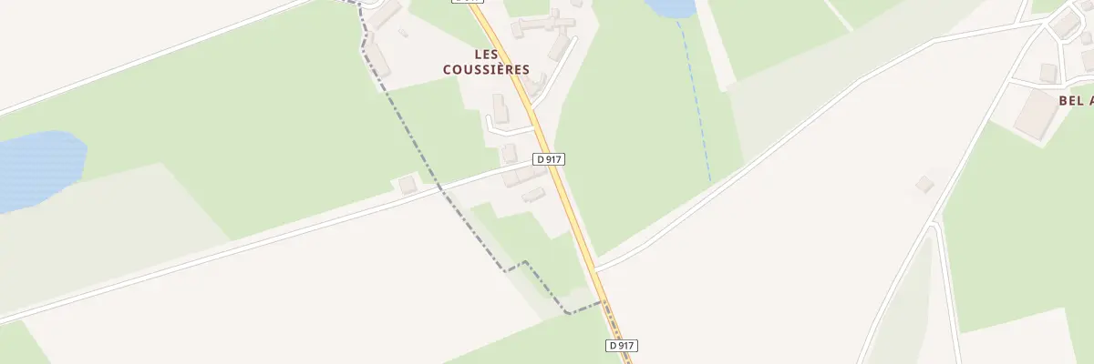 Plan du 14 Les Coussières à Saint-Marien