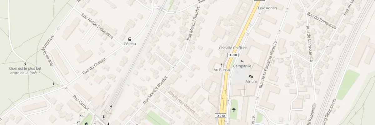 Plan du 23 Rue Martial Boudet à Chaville