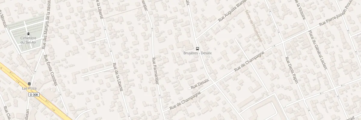 Plan du 61 Rue Desaix à Houilles
