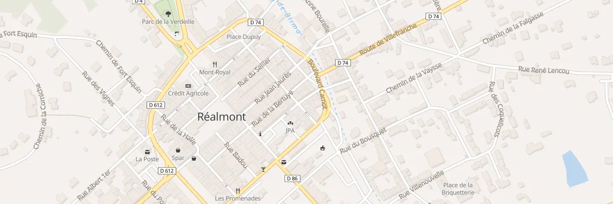 Plan du 23 Rue du Crossic à Réalmont
