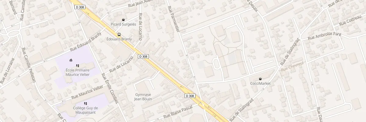 Plan du 9 Rue Parmentier à Houilles