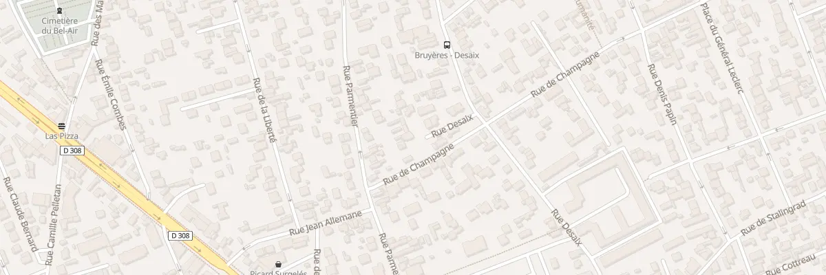 Plan du 51 Rue Desaix à Houilles