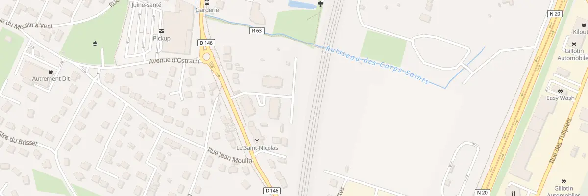 Plan du 27 Av d’Orléans à Étréchy