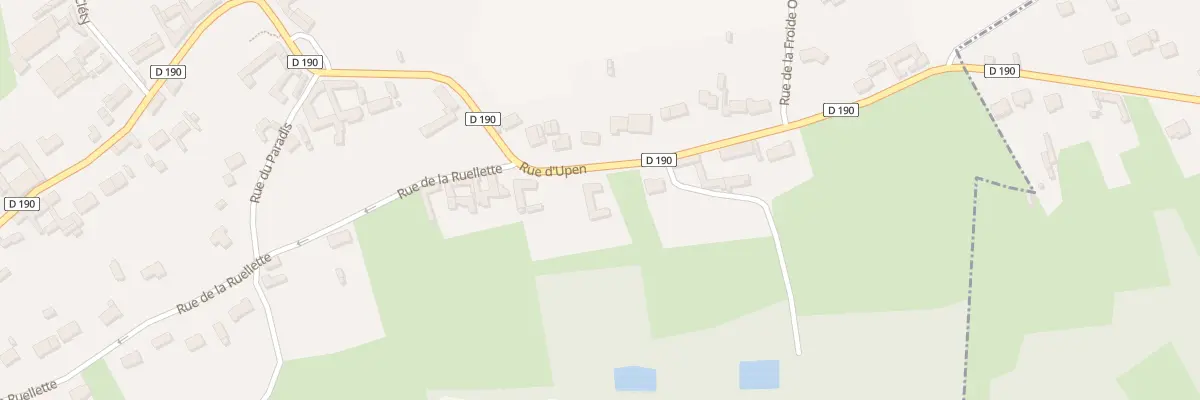 Plan du 5B Rue d’Upen à Dohem
