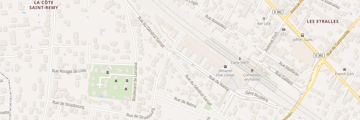 Plan du 36 Rue du Général Sarrail à Cormeilles-en-Parisis