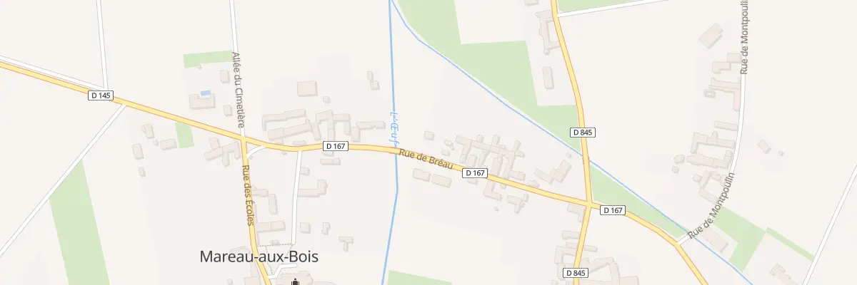 Plan du 21 Rue du Breau à Mareau-aux-Bois