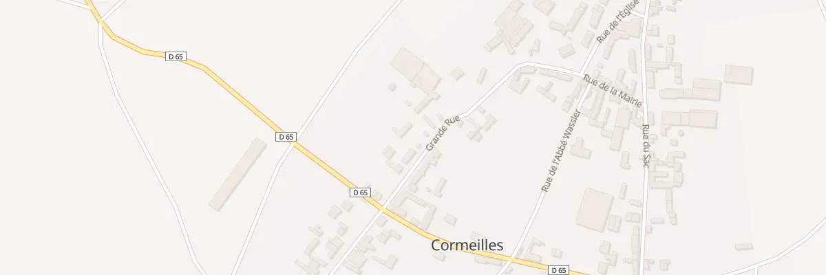Plan du 20 Gr Grande Rue à Cormeilles