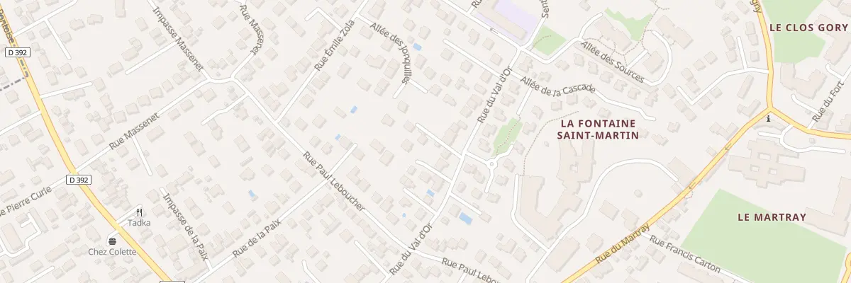 Plan du 49B Rue du Val d’Or à Cormeilles-en-Parisis