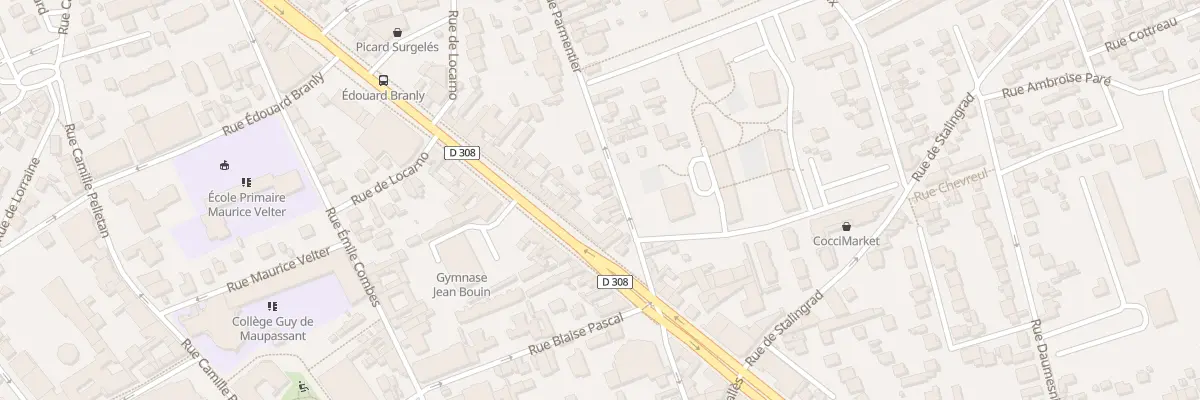 Plan du 5 Rue Parmentier à Houilles