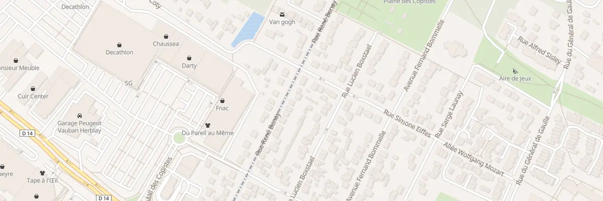 Plan du 36 Rue René Benay à Montigny-lès-Cormeilles