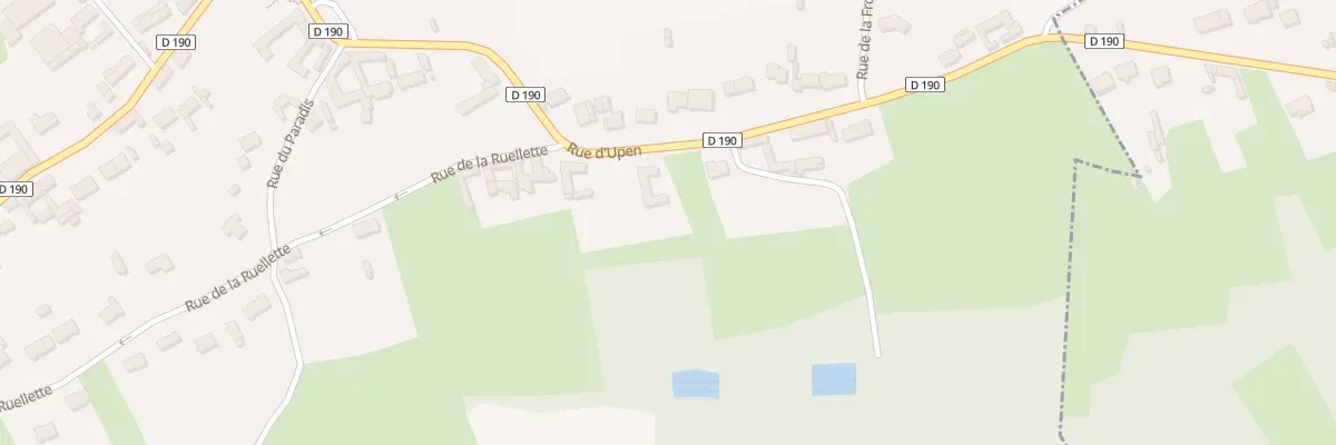 Plan du 5A Rue d’Upen à Dohem