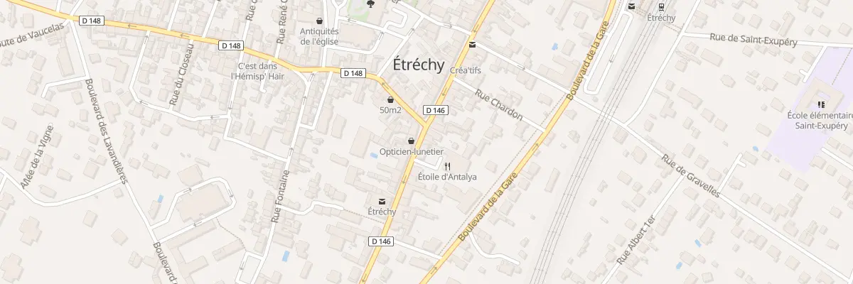 Plan du 47 Rue Grande Rue à Étréchy