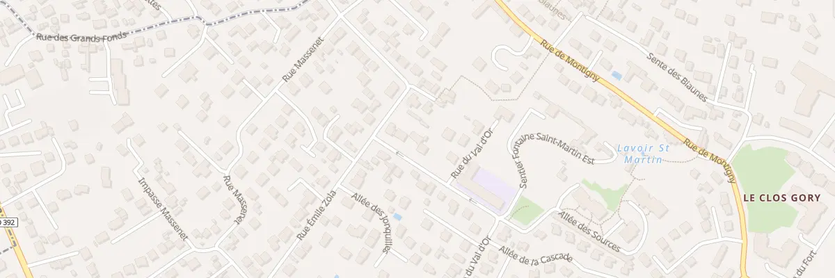 Plan du 54 Rue du Val d’Or à Cormeilles-en-Parisis