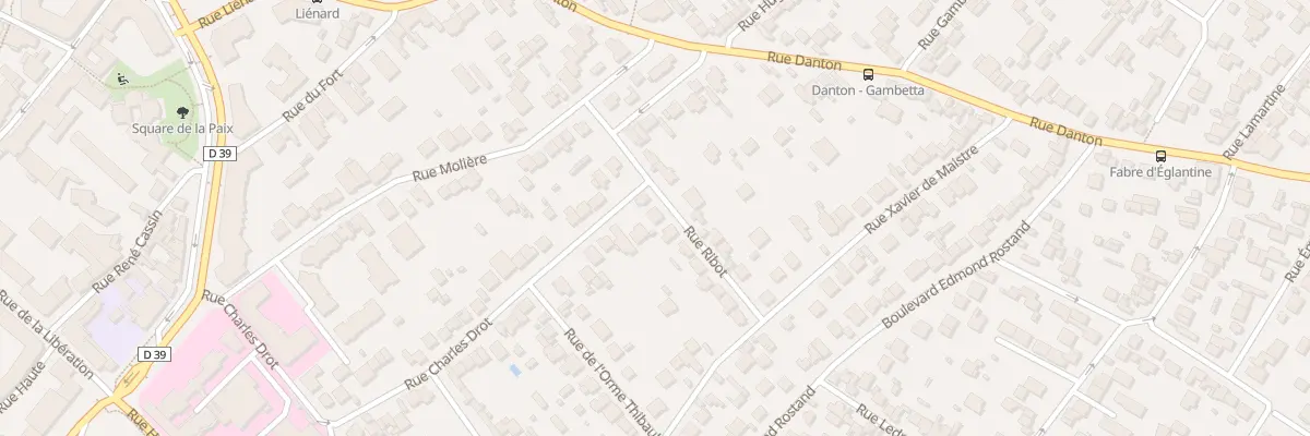 Plan du 4 Rue Ribot à Rueil-Malmaison