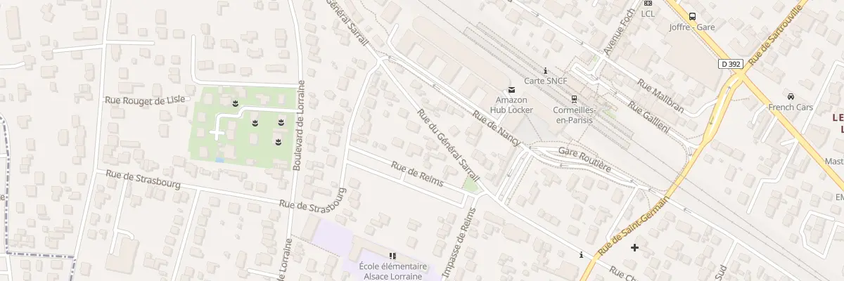 Plan du 17 Rue du Général Sarrail à Cormeilles-en-Parisis