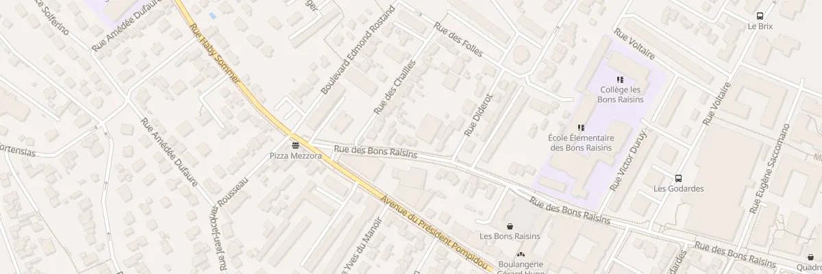 Plan du 9 Rue des Bons Raisins à Rueil-Malmaison