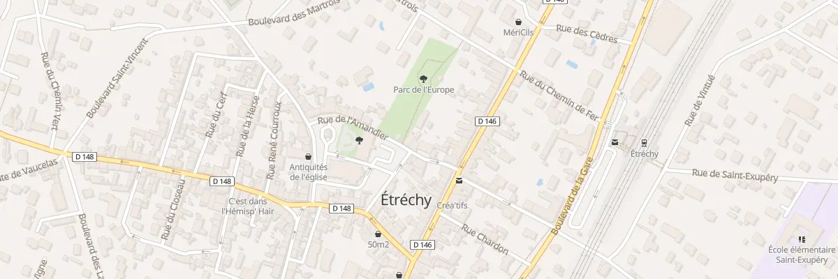 Plan du 4 Rue de l’Amandier à Étréchy