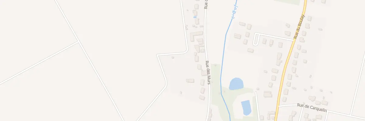 Plan du 21 Rue des Murs à Escrennes