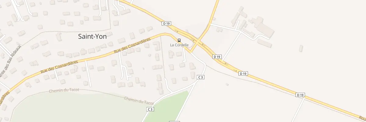 Plan du 70 Rue des Cosnardières à Saint-Yon