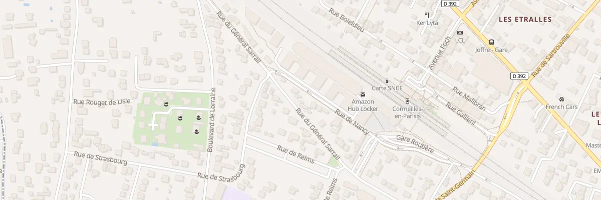 Plan du 34 Rue du Général Sarrail à Cormeilles-en-Parisis