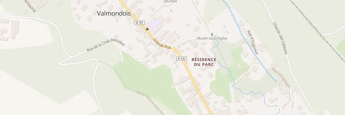 Plan du 43 Gr Grande Rue à Valmondois
