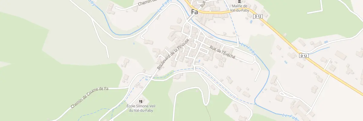 Plan du 6 Rue de la Tour à Val-du-Faby