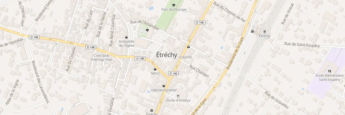 Plan du 40B Rue Grande Rue à Étréchy