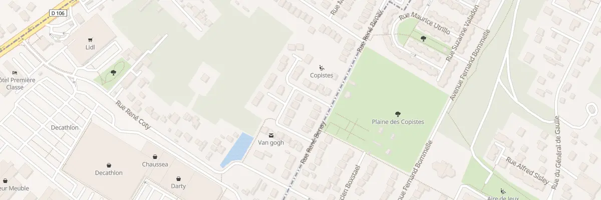 Plan du 10 Rue Van Gogh à Herblay-sur-Seine