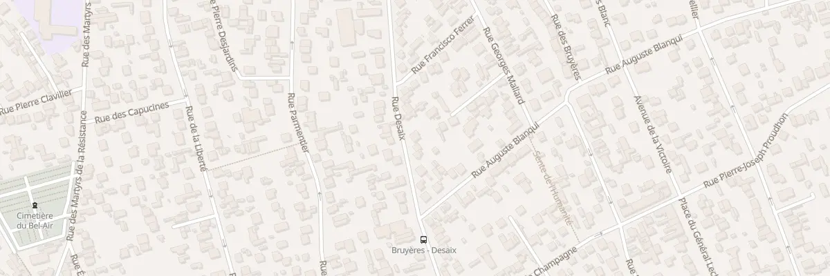 Plan du 82 Rue Desaix à Houilles