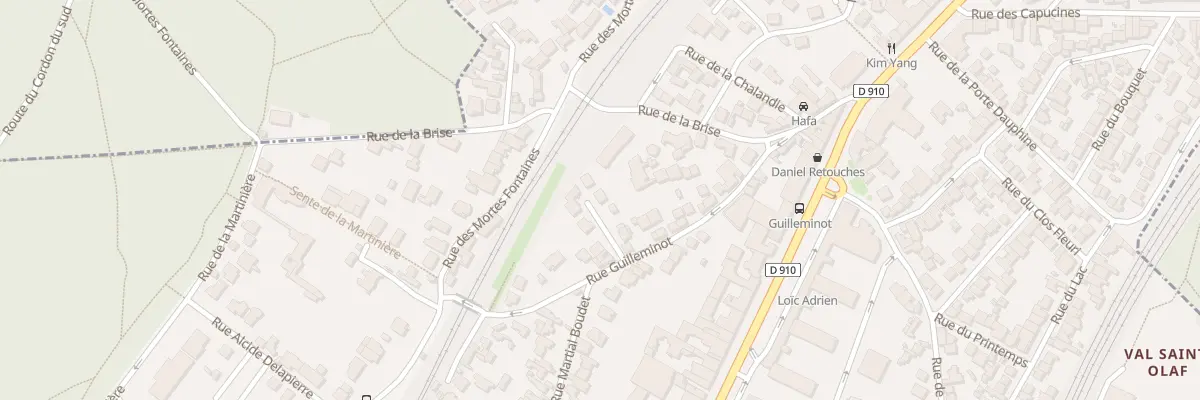 Plan du 24B Rue Guilleminot à Chaville