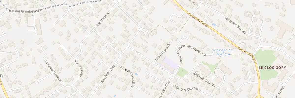 Plan du 52B Rue du Val d’Or à Cormeilles-en-Parisis