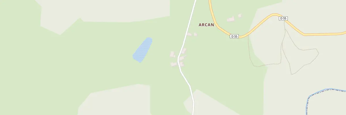 Plan du 292 Arcan à Lamazière-Basse
