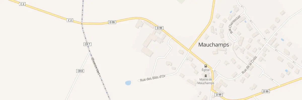 Plan du 3 Imp des Pommiers à Mauchamps